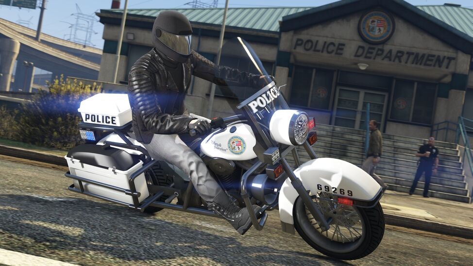 Police Bike - Grand Theft Auto V(グランドセフトオート5)GTA5 & GTA